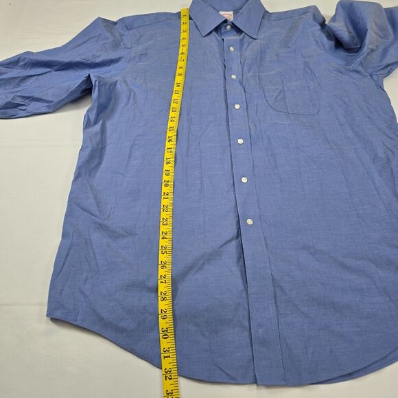 Brooks Brothers Men's Madison Fit Button Down Non Iron Dress Shirt 16.5 33 - Picture 7 of 13